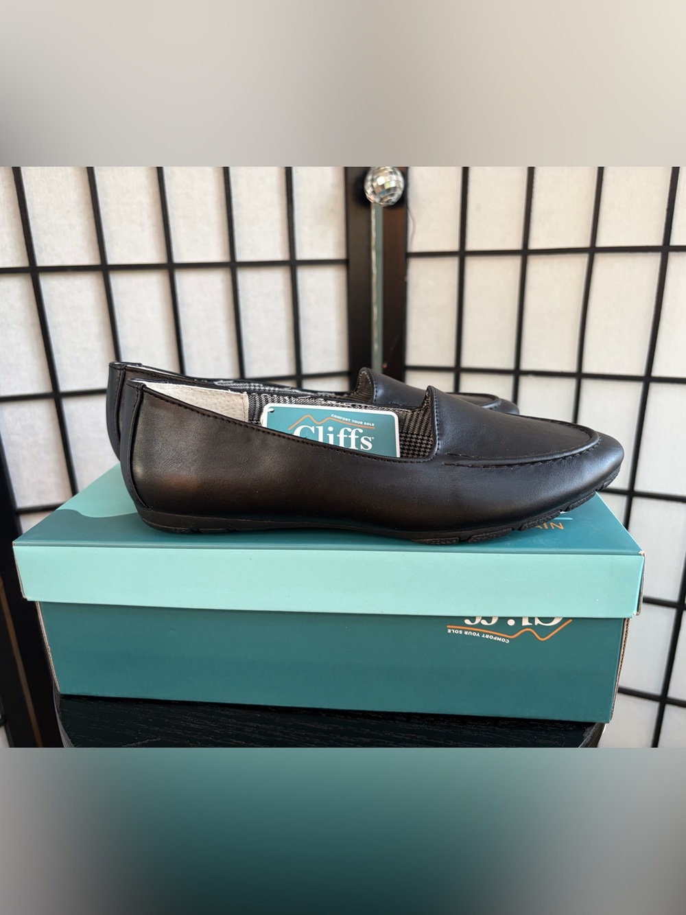 Cliffs by WHITE MOUNTAIN Black Slip-On Casual Loafers